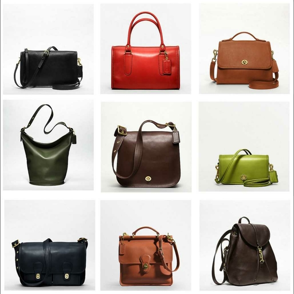 Vintage Coach Handbags Wristlets Satchels Crossbody Shoulder Bags Totes Mod Tags - Picture 10 of 14